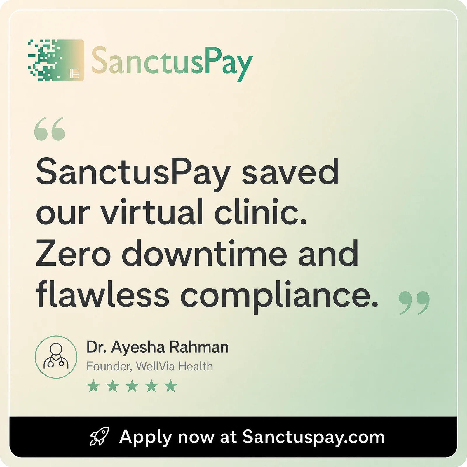 SanctusPay: Paid Social Variant Library