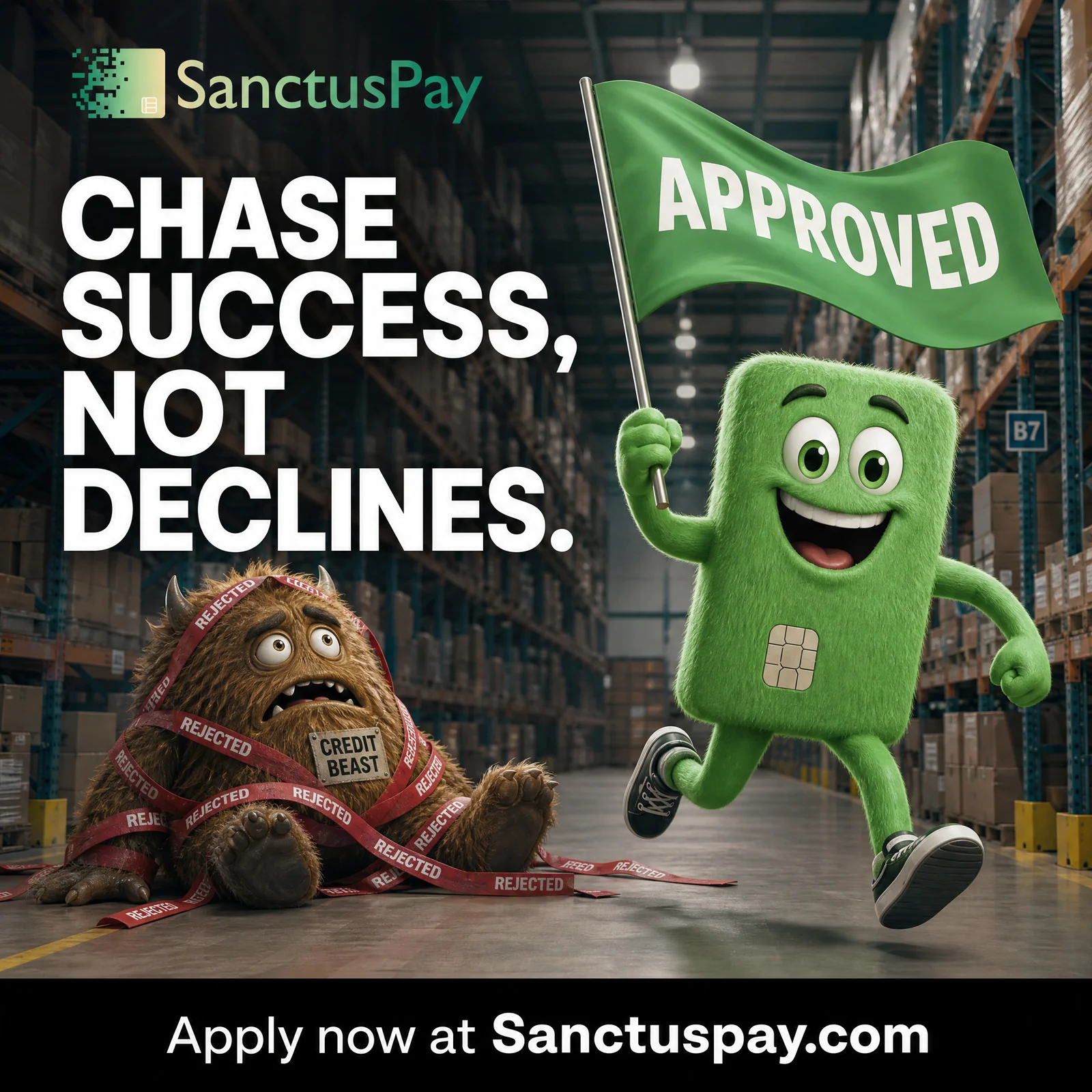 SanctusPay: Credit Beast Static System
